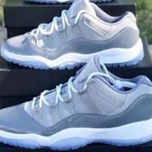 Cool grey low top 11's